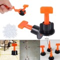 Bộ 50 ke vít cân bằng ốp phẳng gạch tặng cờ lê móc tiện dụng
