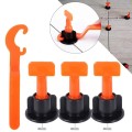 Bộ 50 ke vít cân bằng ốp phẳng gạch tặng cờ lê móc tiện dụng