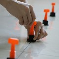 Bộ 50 ke vít cân bằng ốp phẳng gạch tặng cờ lê móc tiện dụng