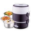Hộp cơm giữ nhiệt cắm điện 3 tầng hâm nóng thức ăn nhanh