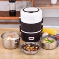 Hộp cơm giữ nhiệt cắm điện 3 tầng hâm nóng thức ăn nhanh