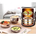 Hộp cơm giữ nhiệt cắm điện 3 tầng hâm nóng thức ăn nhanh