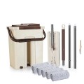 Bộ cây lau nhà 360 độ tự vắt thông minh đa năng, Bộ cây lau nhà kèm thùng vắt
