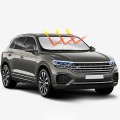 Ô che nắng ô tô kính lái phủ bạc cao cấp chống tia UV