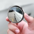 Combo 2 Gương cầu lồi xóa điểm mù cao cấp có bao viền màu bạc