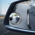 Combo 2 Gương cầu lồi xóa điểm mù cao cấp có bao viền màu bạc