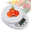 Cân tiểu ly điện tử 5kg để bàn nhà bếp màn hình LCD