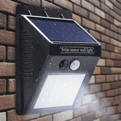 Đèn led năng lượng mặt trời cảm biến chống trộm tiện dụng