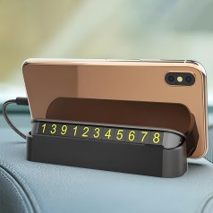 Bảng ghi số điện thoại kiêm giá đỡ để taplo ô tô khi đỗ xe