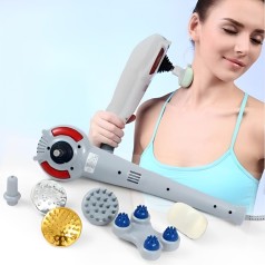 Máy massage cầm tay 7 đầu đa năng giảm đau mỏi