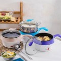 Nồi lẩu, hấp mini 2 tầng đa năng chống dính