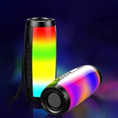 Loa Bluetooth mini tích hợp led 7 màu