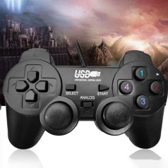 Tay cầm chơi game cho PC/Laptop cổng USB có rung