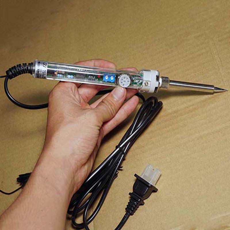 Mỏ hàn chì điều chỉnh nhiệt 60W sửa chữa điện tử đa năng