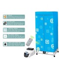 Tủ sấy quần áo 2 ngăn cao cấp kèm điều khiển
