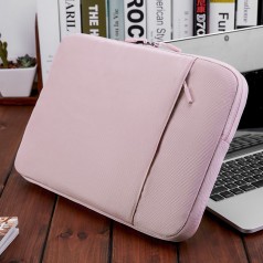 Túi chống sốc laptop, macbook, ultrabook chống thấm tiện dụng, Màu hồng - Size 14 inch