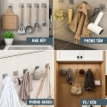 Set 10 móc dán treo tường siêu dính, không gỉ, chống ăn mòn hiệu quả
