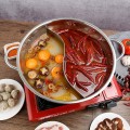 Nồi lẩu 2 ngăn đường kính 32cm dùng cho mọi loại bếp