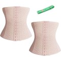 Đai gen nịt bụng 4 thanh chống cuộn giảm eo hiệu quả, Màu đen - Size L (50-60kg)