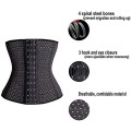 Đai gen nịt bụng 4 thanh chống cuộn giảm eo hiệu quả, Màu đen - Size L (50-60kg)