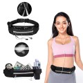 Túi đeo hông chạy bộ đựng đồ cá nhân tích hợp dải phản quang, Màu xanh dương