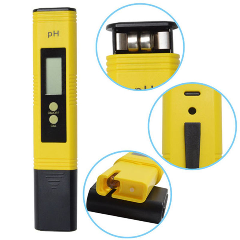 Máy đo PH nước có nút bấm điều chỉnh tiện lợi