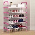 [Mẫu mới] Kệ giày dép 5 tầng khung hợp kim chắc chắn lắp ghép tiện lợi