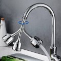 Đầu vòi rửa chén tăng áp xoay 360 độ tiết kiệm nước