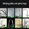 Đầu vòi rửa chén tăng áp xoay 360 độ tiết kiệm nước