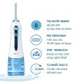 Máy tăm nước cầm tay cao cấp HF-9P kèm 5 đầu tăm vệ sinh răng miệng