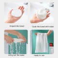 Khăn tắm du lịch cotton dạng nén nhỏ gọn, tiện lợi, 5 viên