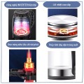 Bình đun nước thủy tinh 2 lít công suất 1500W cao cấp