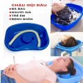 Chậu gội đầu tại giường siêu tiện dụng cho người già, bà bầu, trẻ nhỏ
