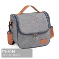 Túi đựng hộp cơm giữ nhiệt chống thấm nước cao cấp loại dày, Mẫu TN-8014 (22.5 x 16 x 19.5 cm)