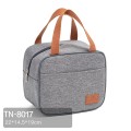 Túi đựng hộp cơm giữ nhiệt chống thấm nước cao cấp loại dày, Mẫu TN-8014 (22.5 x 16 x 19.5 cm)