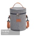 Túi đựng hộp cơm giữ nhiệt chống thấm nước cao cấp loại dày, Mẫu TN-8014 (22.5 x 16 x 19.5 cm)