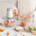 Máy xay thịt, tỏi ớt, rau củ quả đa năng dung tích 2L