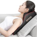 Gối massage cổ vai gáy đa năng kết hợp hồng ngoại cao cấp, Màu đen
