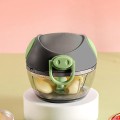 Dụng cụ xay tỏi ớt mini kéo tay tiện lợi dễ vệ sinh