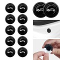 Nút giảm chấn chống sốc bảo vệ cửa ô tô đa năng, Chỉ 1 cái - Icon ô tô