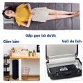 Nệm cá nhân, đệm gấp gọn 1 người nằm cao cấp, Màu xám
