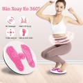 Đĩa xoay eo 360 độ tập thể hình đánh bay mỡ bụng, Màu hồng
