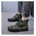 Giày lính rằn ri cao cổ đi phượt, leo núi đế cao su siêu bền, Size 42 - 26cm