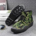 Giày lính rằn ri cao cổ đi phượt, leo núi đế cao su siêu bền, Size 42 - 26cm