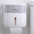 Hộp đựng giấy vệ sinh 2 ngăn dán tường siêu bền cao cấp
