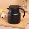 Bình pha trà giữ nhiệt có lõi lọc mini siêu bền, Màu đen - Không hiển thị nhiệt độ