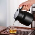 Bình pha trà giữ nhiệt có lõi lọc mini siêu bền, Màu đen - Không hiển thị nhiệt độ
