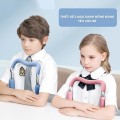 Giá đỡ cằm hỗ trợ giảm cận thị và gù lưng, điều chỉnh tư thế ngồi cho bé, Màu xanh