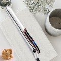 Máy kẹp duỗi tóc, ép thẳng, uốn xoăn đa năng điều chỉnh nhiệt, Màu trắng