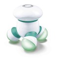 Máy massage mini cầm tay với 3 đầu rung tiện lợi